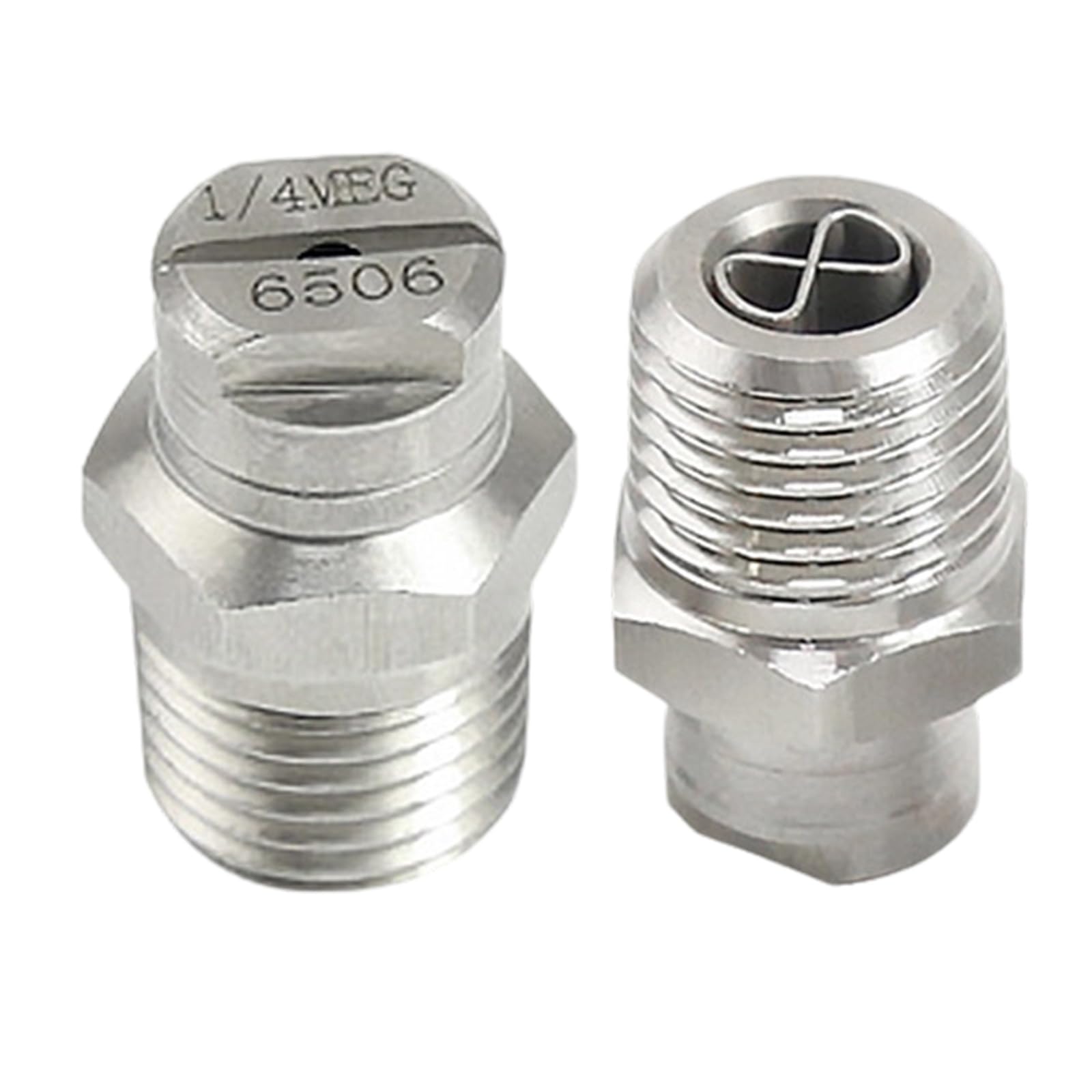 Upgrades Steel Fan Type Sprays Nozzle with Uniform Water Distribution Simple Installs for Various Applications Rustproof Steel