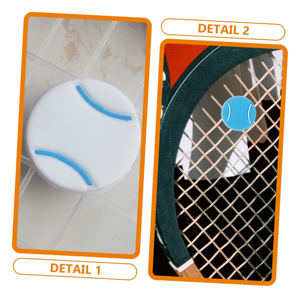 HANABASS Schläger Tennis Schläger Tennis Dämpfer Tennis Vibrationsdämpfer Tennis Gel Tennis Zubehör Dämpfer Dämpfer Tennis Tiny Shocks Absorber Silicon Silica Gel