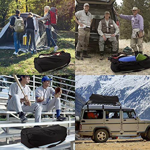 42 inch Canvas Duffel Bag 150L Extra Large Luggage Duffle for Travel Sport and Camping