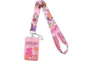 Exclusive Winnie The Pooh Piglet Lanyard Keychain