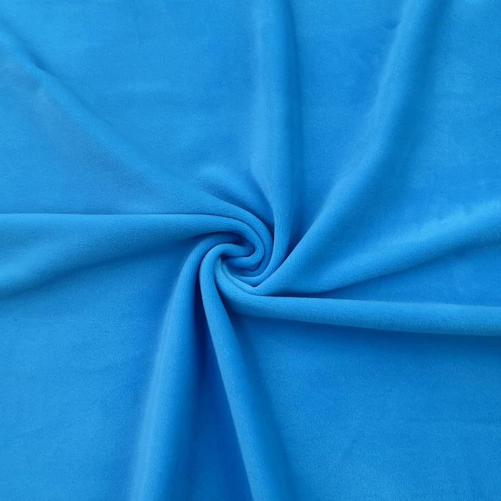 SEWBATO Mochi Elastic Minky Plush Fabric 95% Polyester+5% Spandex Soft high-Density Four-Way Elastic Fabric - The Perfect Choice for DIY Animal Claw