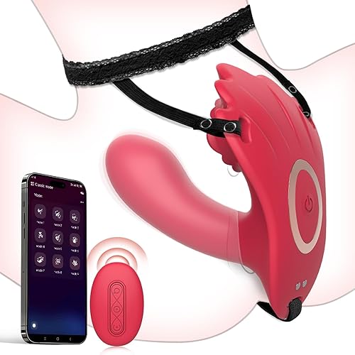 Miniatura 2 de Juguetes sexuales para mujer, bragas vibradoras BDSM para adultos, con correa en el vibrador portátil con 9 modos de vibración, vibradores de punto