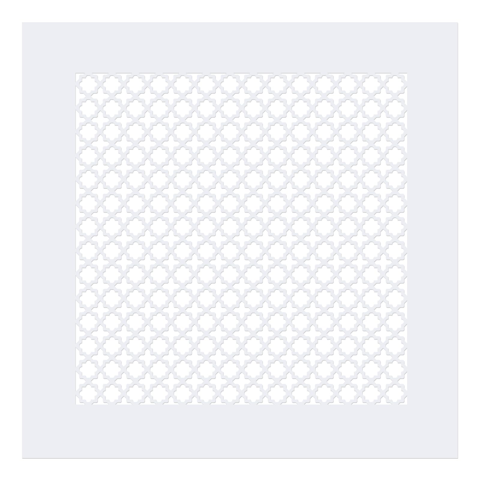 Grille d'aération en verre acrylique 29,2x29,2 cm PATIKIL chic pour plafond