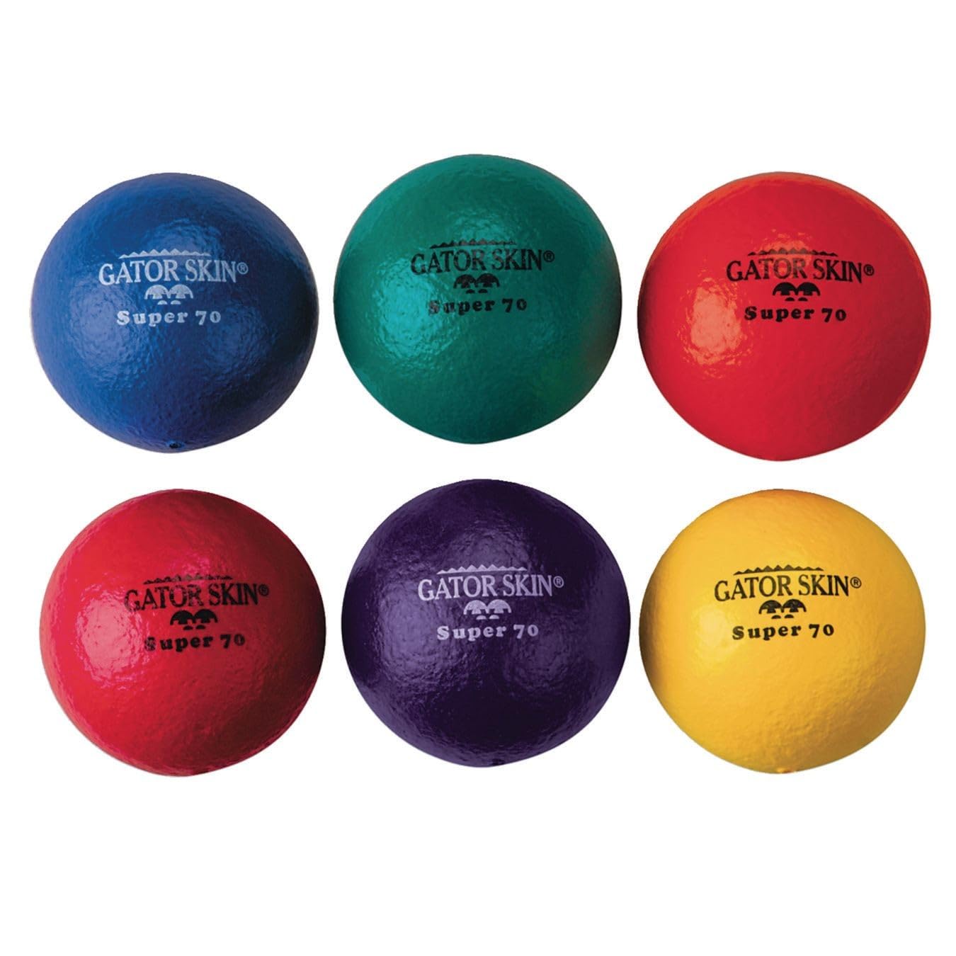 S&S Worldwide Gator Skin Super 70 Ball, 2-3/4" (Set of 6)