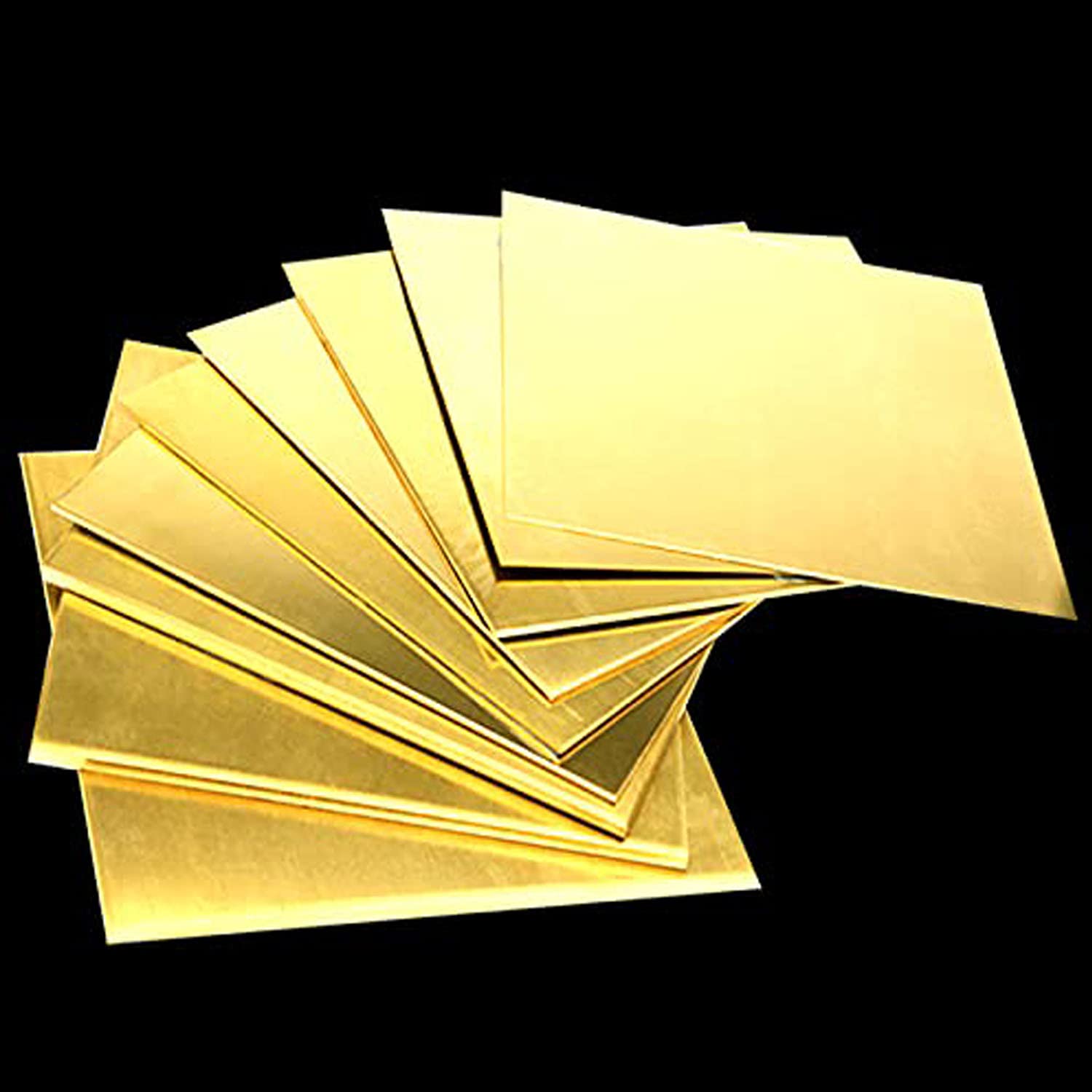 1/16" X 4" X 6" Brass Sheet Plate, .0625 Thick USA Made, Custom Sizes Available