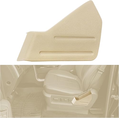 Miniatura 1 de Reemplazo del panel de la cubierta del asiento del conductor izquierdo beige para Ford F-150 y 9L3Z-1661693-CA 2009-2014