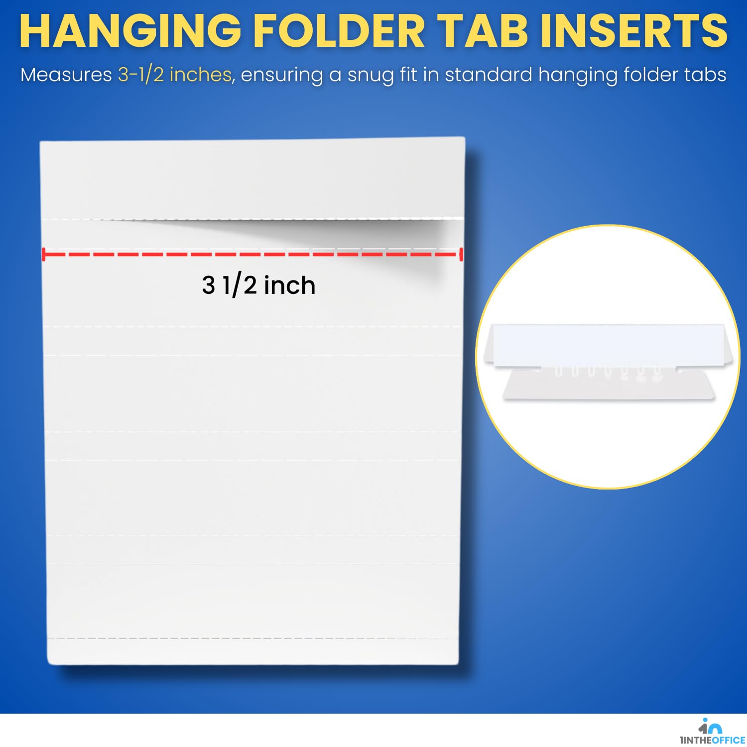 File Folders Hanging With Tabs 120 Sets 2 Inch Hanging Folder Tabs And ...