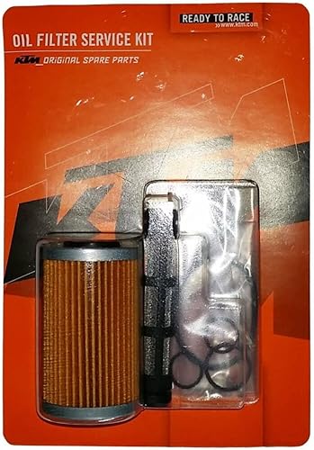 NUEVO KIT DE SERVICIO DE FILTRO DE ACEITE KTM 250 XCF XCF-W SXF SEIS DÍAS 2008-2013 77038015010