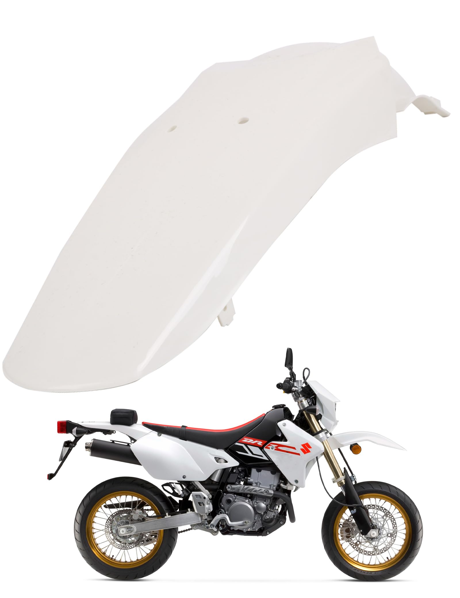 Amazon | FAST PRO バイク用 リア フェンダー スズキ DRZ400 