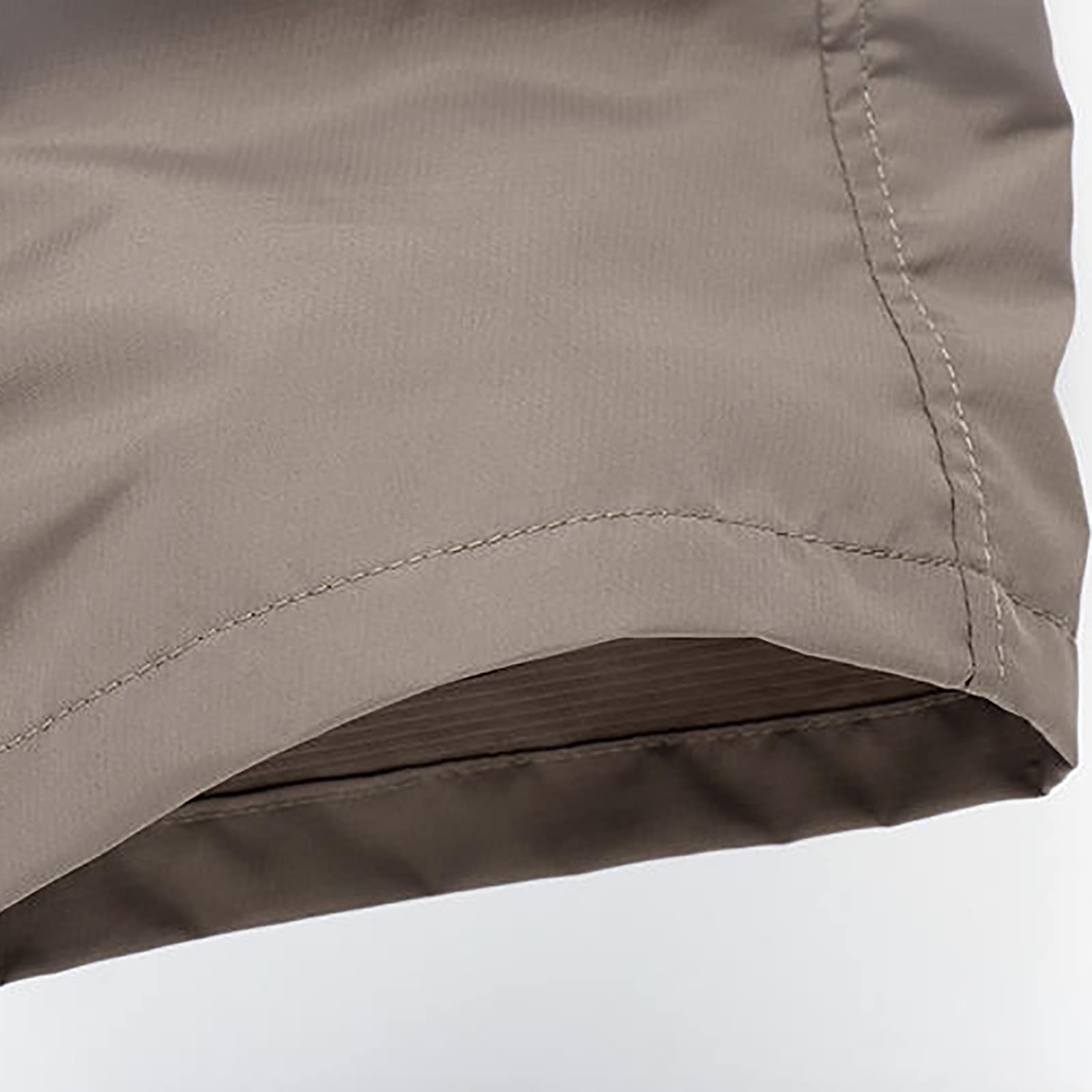 Pantalones de Trekking Hombres Secado Rápido Convertible Pantalón Senderismo Transpirable(Size:yo,Color:Negro)