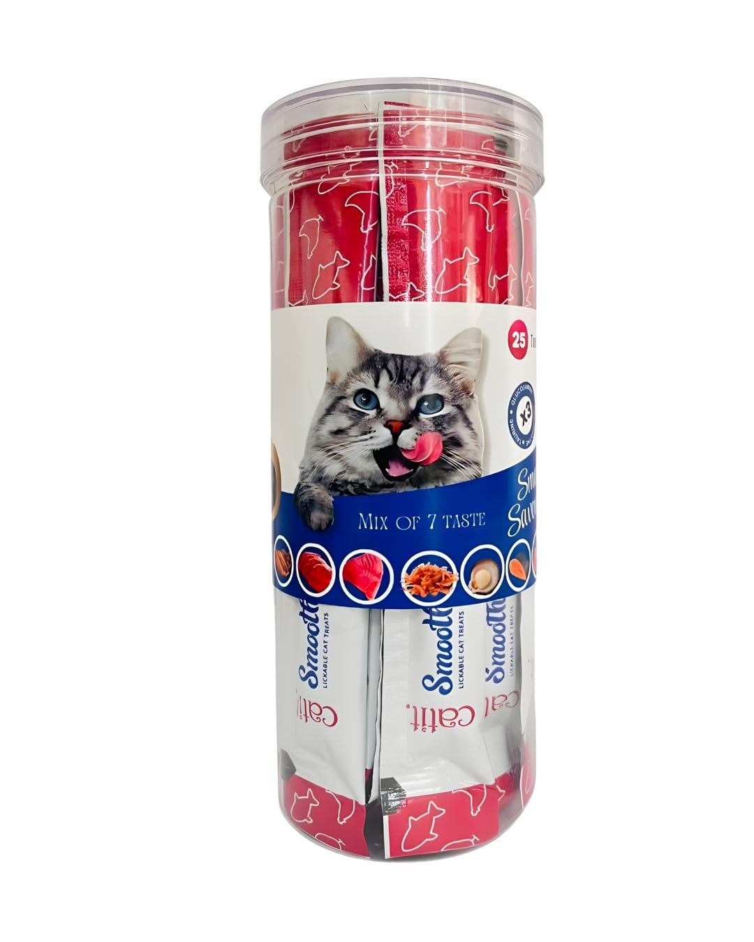 Catit Smooth and Savoury Jar Pack of 25 Tubes-image-9