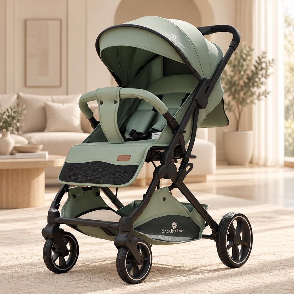 StarAndDaisy Baby Stroller - Foldable & Travel Friendly -14 StarAndDaisy Baby Stroller - Foldable & Travel Friendly -14