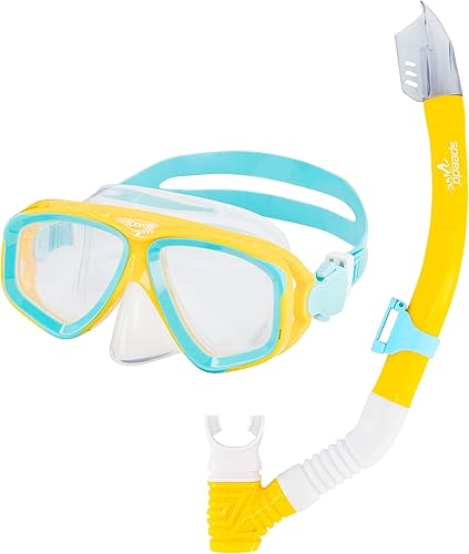 Speedo Unisex Niño Aventura Máscara Junior Traje De Baño Separados