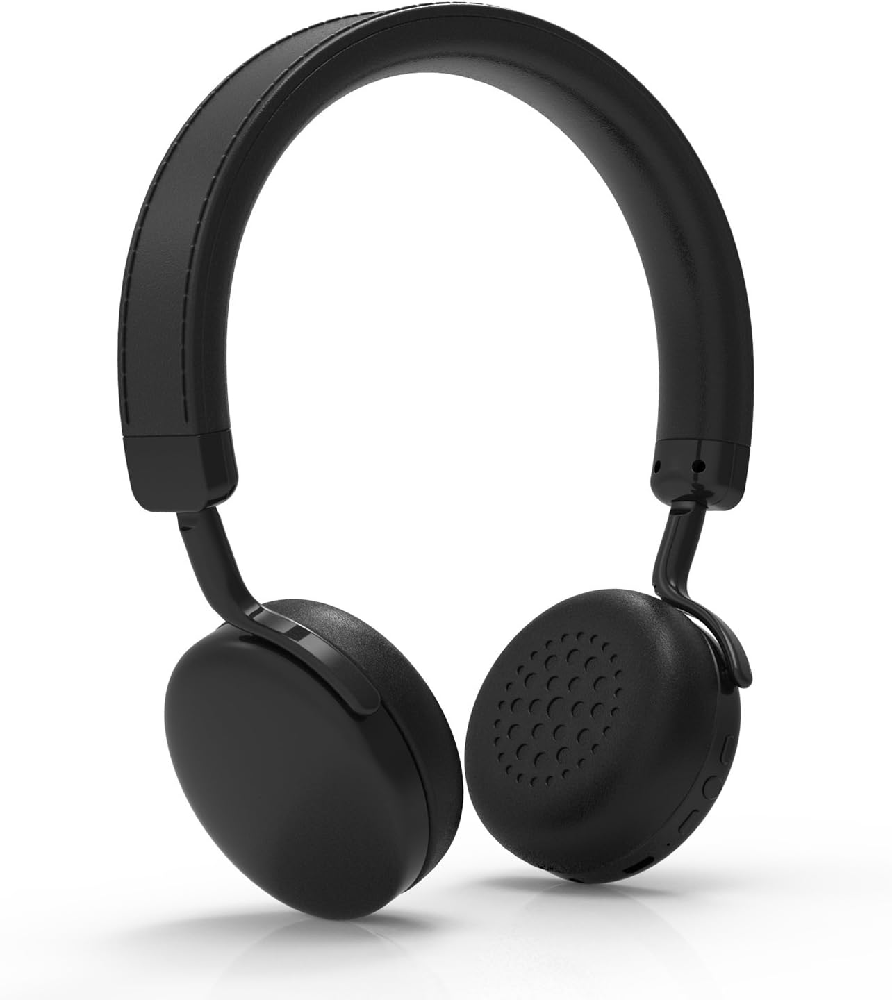 Bluetooth Headphones, iDeaUSA Wireless On-ear Headpones with apt-X, Stereo Portable Headset with Mic for Smart Devices, TV - Black