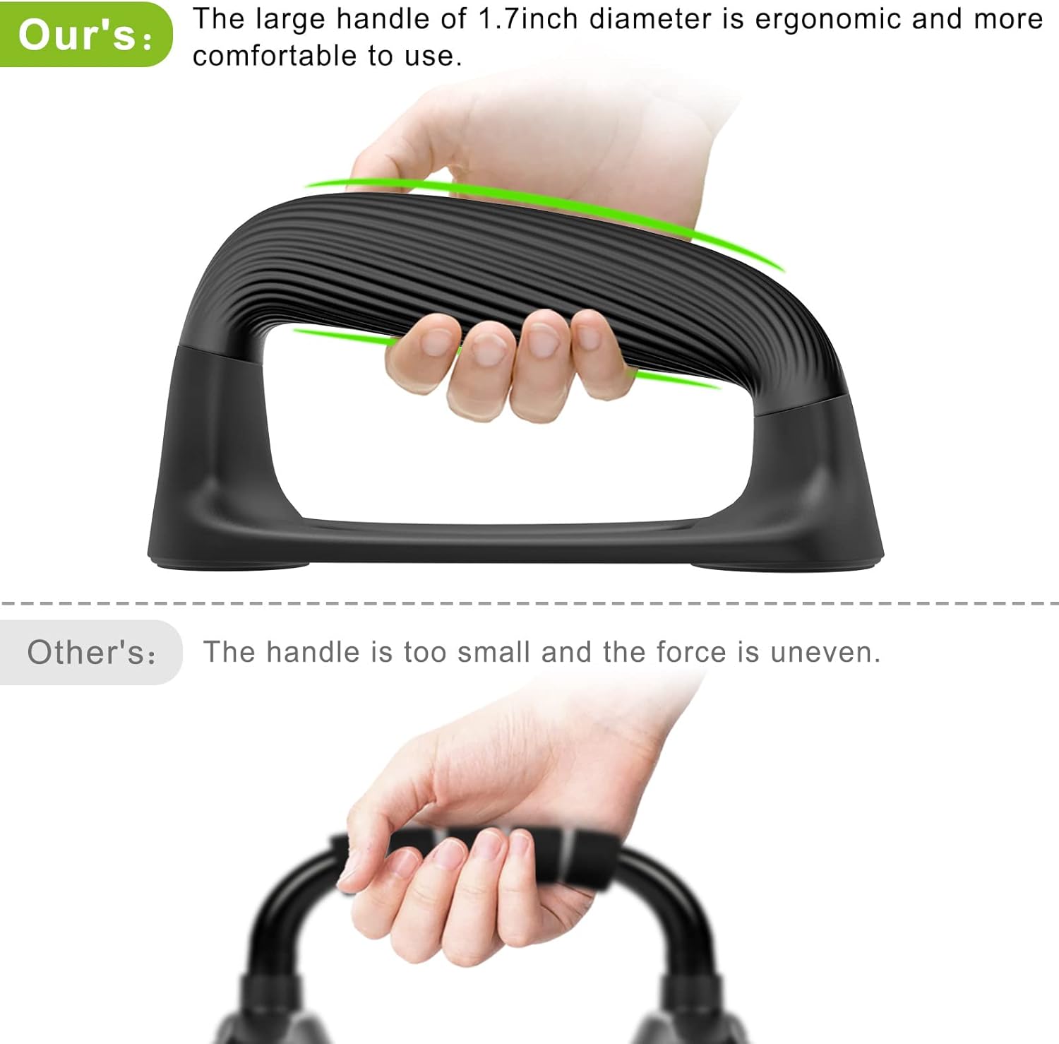 Kipika Push Up Bars, Pushup Stands With Thickened... 14 Kipika Push Up Bars, Pushup Stands With Thickened...