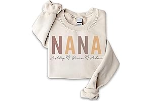 Personalized Grandma Sweatshirt with Childrens' Names