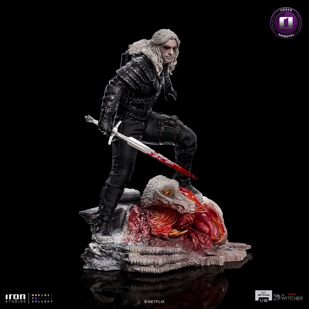 The Witcher statuette 1/10 BDS Art Scale Geralt of Riva 33 cm
