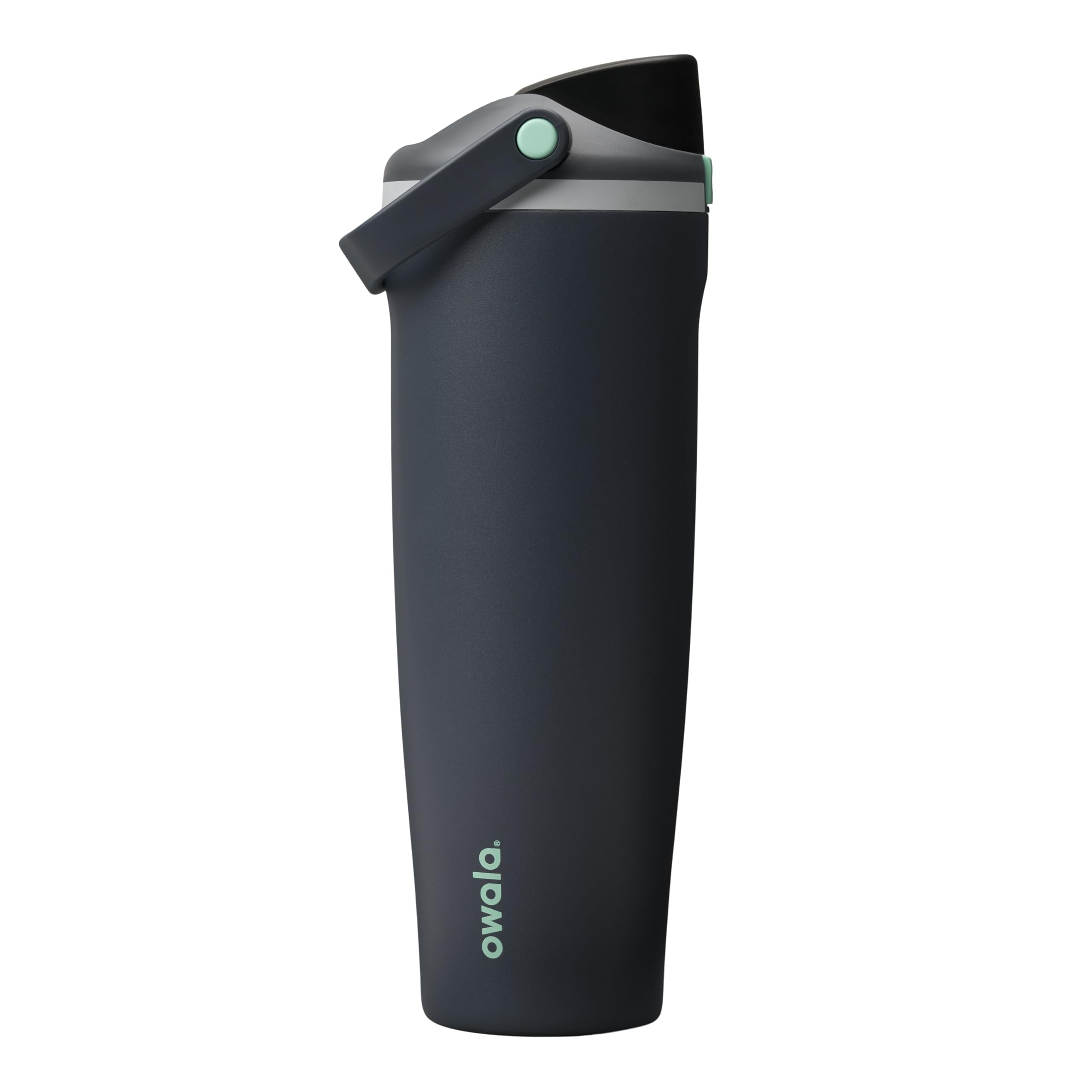 Owala FreeSip Sway Insulated Stainless Steel Water Bottle with Two-Way Spout, Built-In Straw and Bucket Handle, Made for Travel, School, and Sports, 40oz, BPA Free, Leak Proof, Foggy Tide