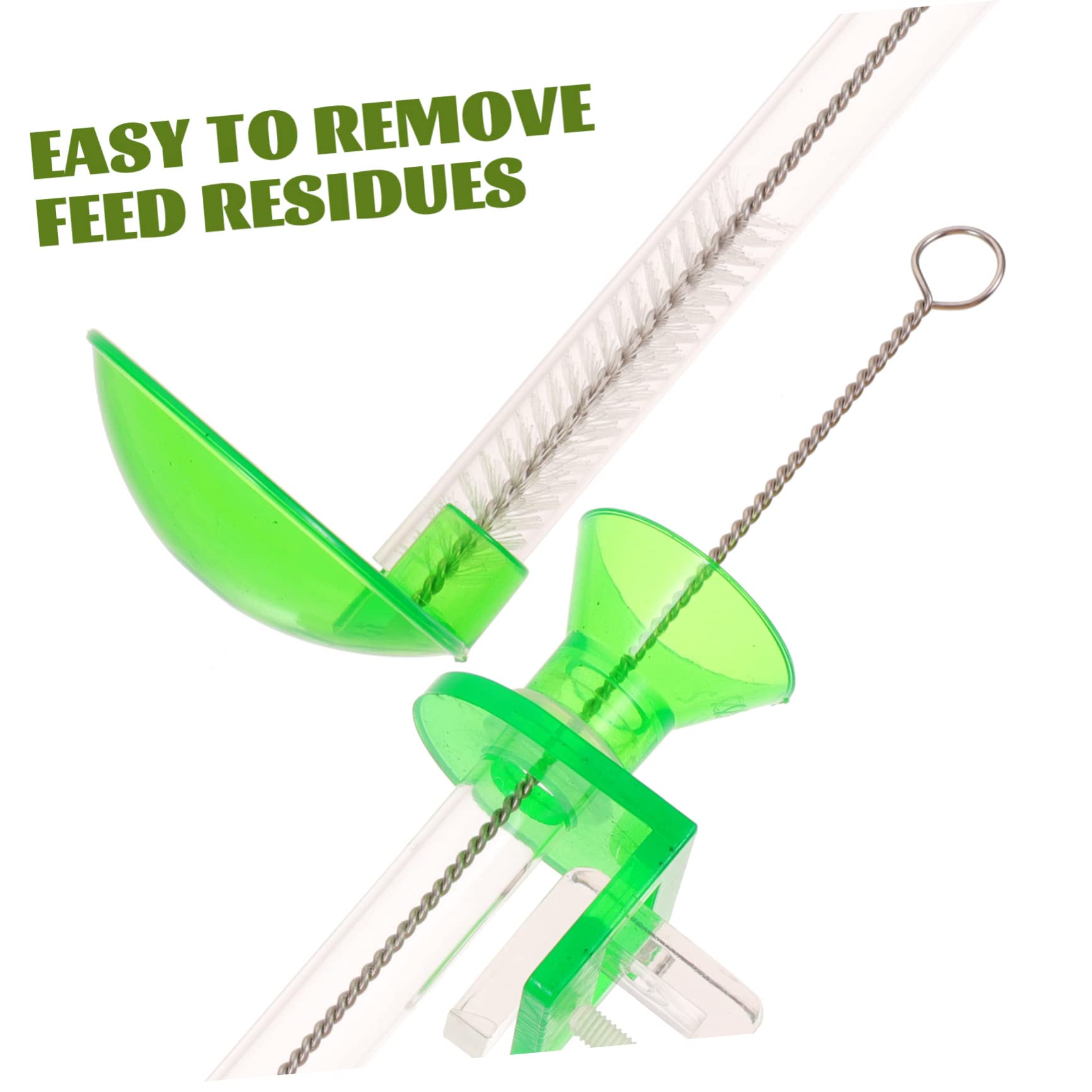 POPETPOP 3juegos Alimentador De Camarones para Acuario Transparente Accesorio Multifuncional De Acuario Fácil Instalación y Limpieza Material Duradero