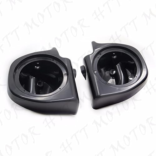 Miniatura 8 de SMT - Carcasa inferior ventilada sin pintar de 6.5 pulgadas, compatible con Harley Touring 1993-2013 B01N4JDRWW