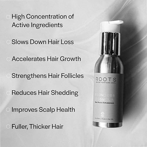 Miniatura 3 de Roots Professional Founder's Formula Scalp Topical Therapy  Tratamiento de pérdida de cabello  Estimula el crecimiento del cabello  Formulado con