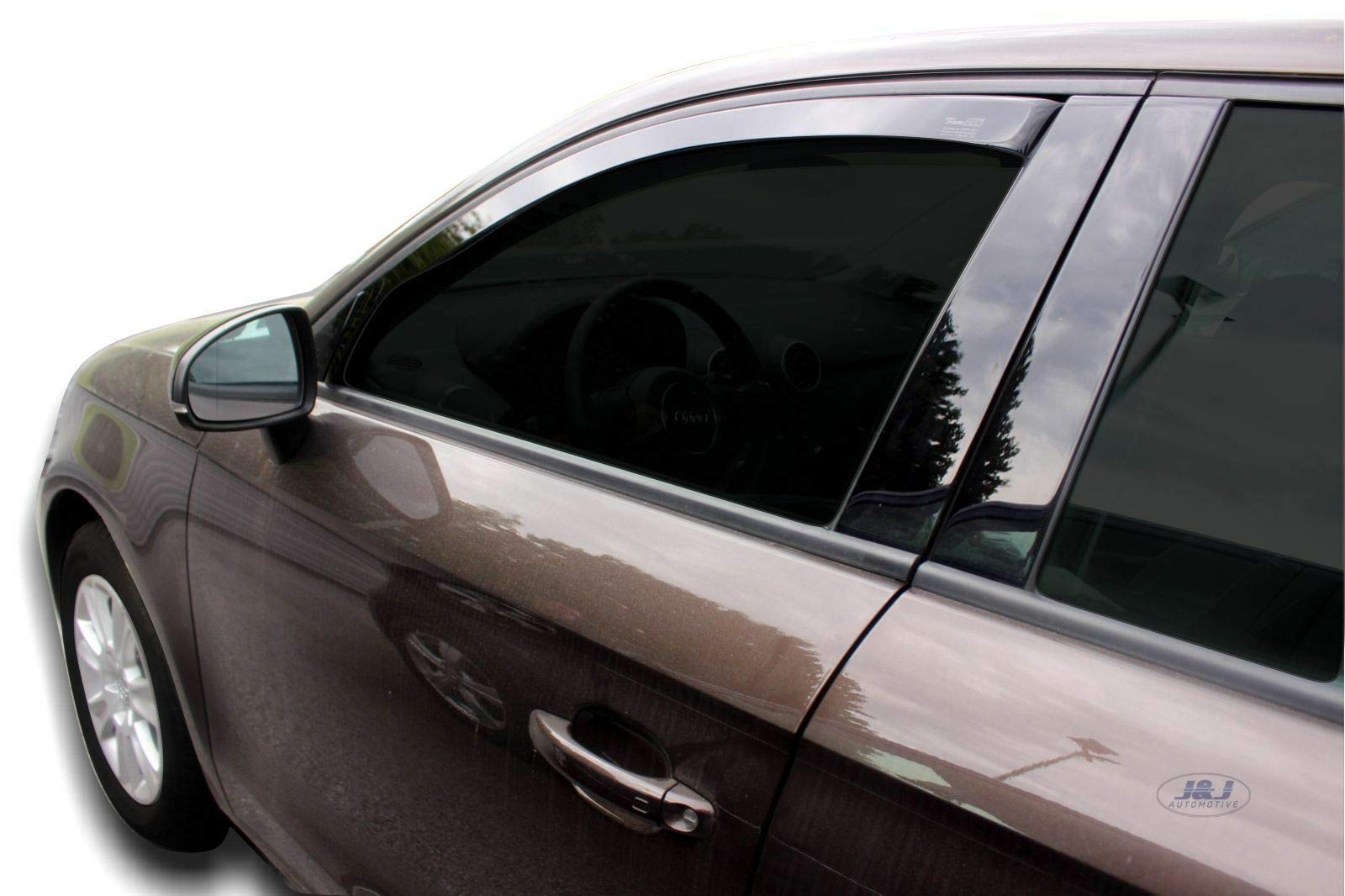 Deflettori D'Aria Heko Per Audi A1 5 Porte 2010-2018 - Set 4 Pezzi - Foto 3