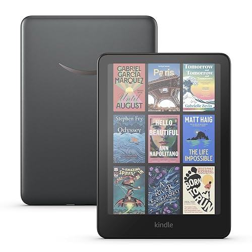 Amazon Kindle Colorsoft Signature Edition (newest gen) | With colour display, auto-adjusting front light, wireless charging and long battery life – 32GB - Device only