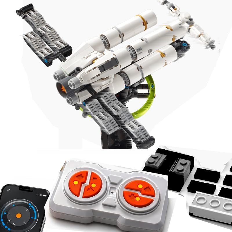 Power Pack Compatible with Lego Project Hail Mary 11389 Remote & App Controller Motor – Upgrade Kit Only, Model Not Included