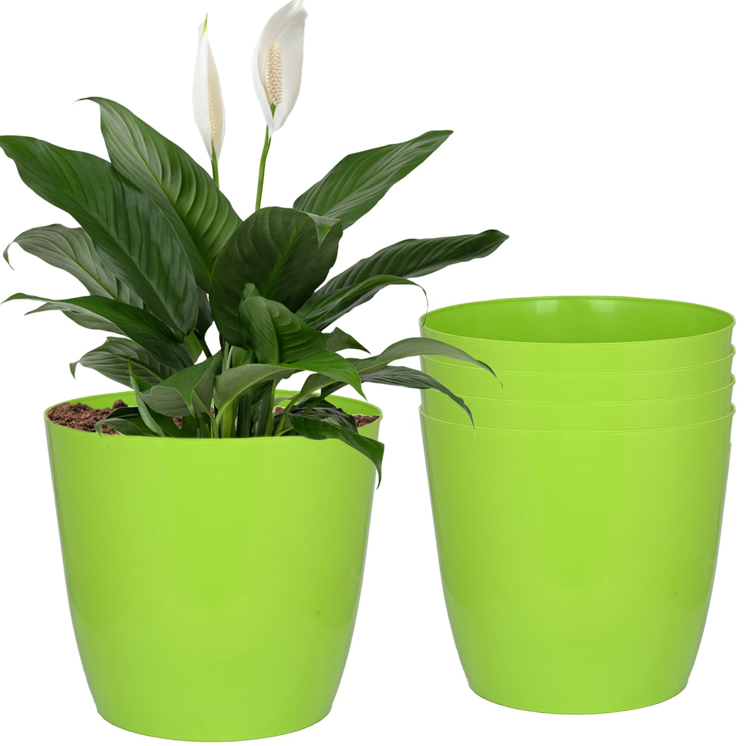 ORILEY AP-752P 12 Inch Emerald Wheel Flower Pot Decorative Planter Heavy Duty Gamla for Balcony Home Decor Office Indoor & Outdoor (Random Colour, Pack of 5) (B0CR3X2RRC) Amazon Price History, Amazon Price Tracker