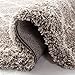 SAFAVIEH Hudson Shag Collection Area Rug - 8' x 10', Grey & Ivory, Moroccan Trellis Design, Non-Shedding & Easy Care, 2-inch Thick Ideal for High Traffic Areas in Living Room, Bedroom (SGH282B)