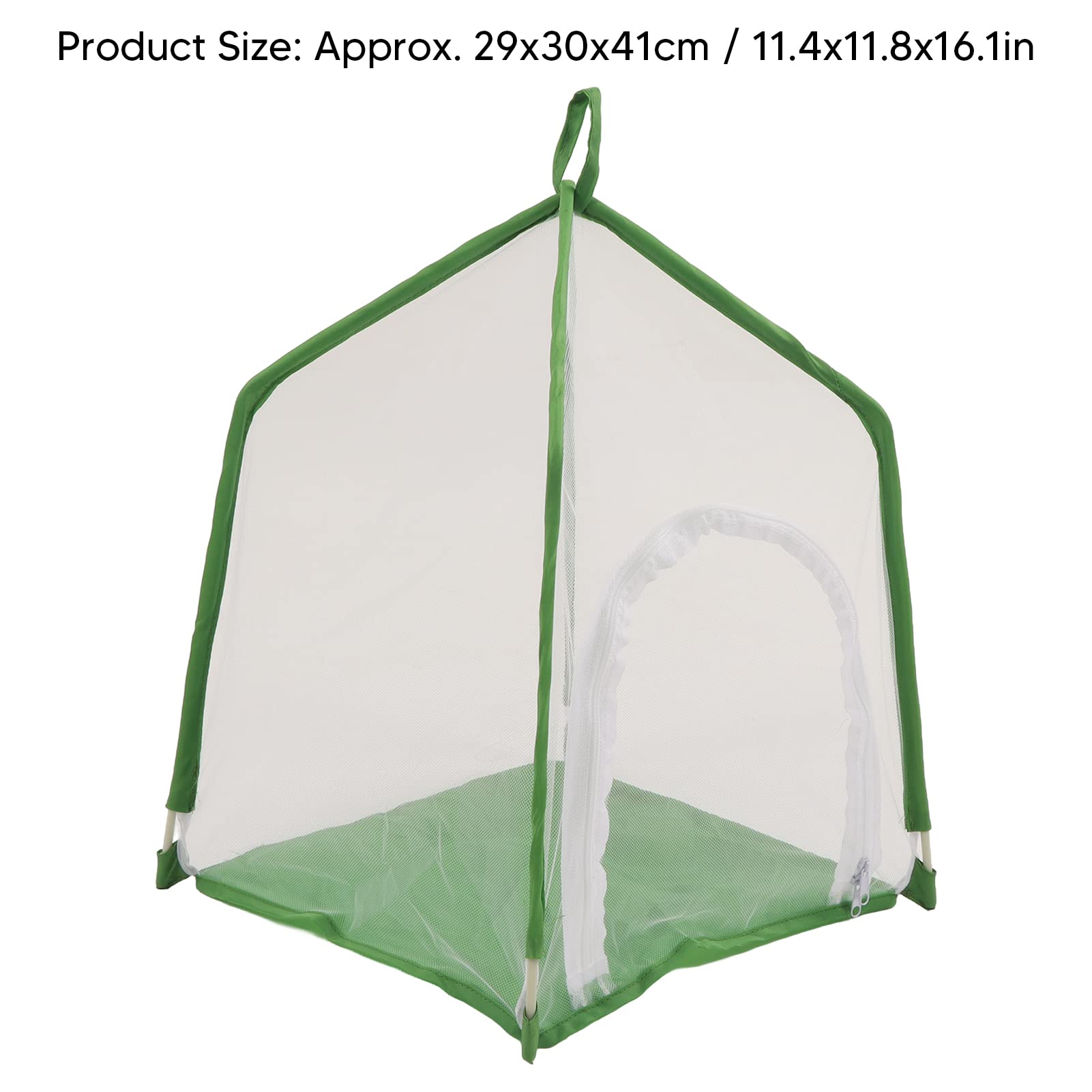 Animal Cage Exquisite Ornamental House Shaped Gardening Cage for Science Education Experiment Animal Mesh Cage