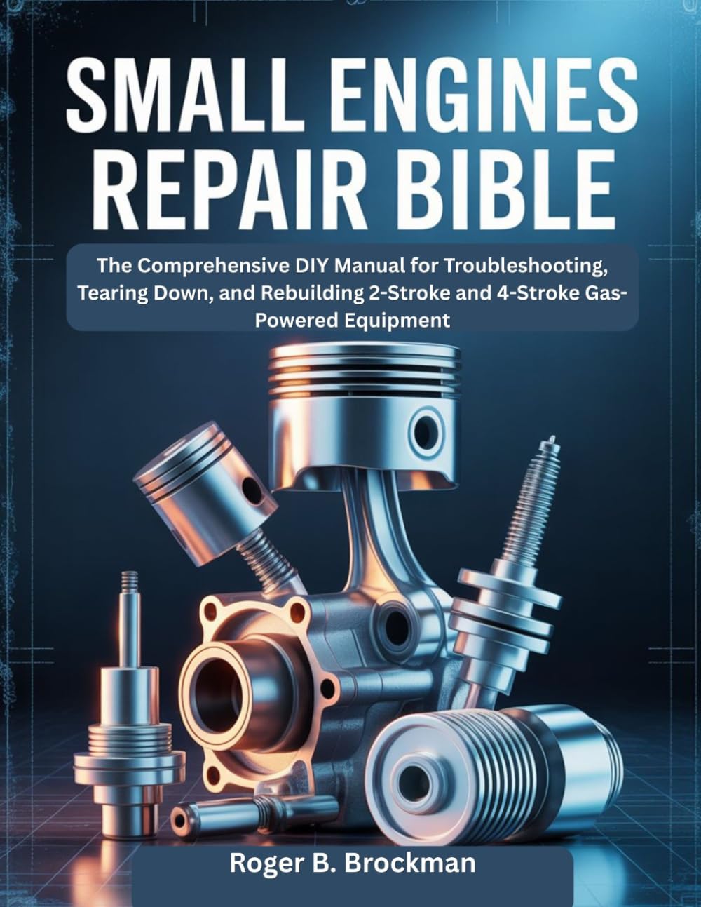 SMALL ENGINES REPAIR BIBLE: The Comprehensive DIY Manual for Troubleshooting, Tearing Down, and Rebuilding 2-Stroke and 4-Stroke Gas-Powered Equipment.