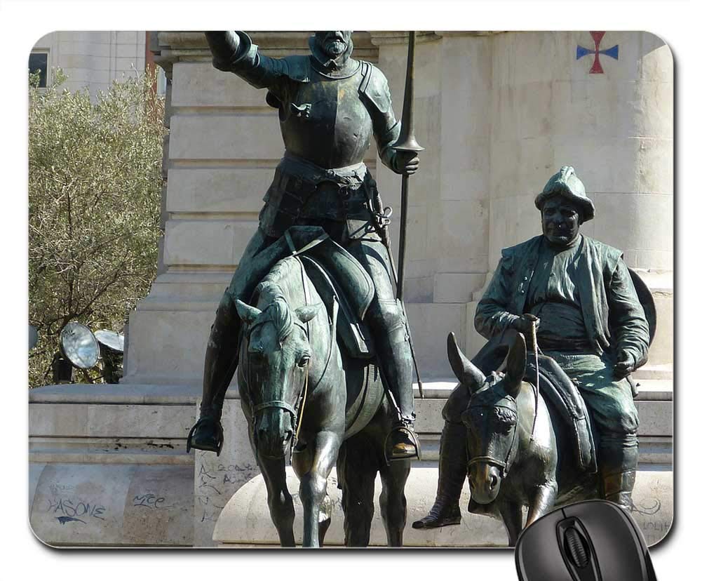 Mouse Pad - Don Quixote Knight Madrid Spain Castile