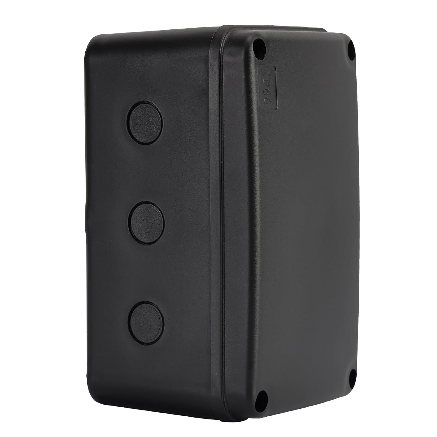 Outdoor Waterproof Junction Box,IP66 Weatherproof Universal Electronics Enclosure Project Box 7.1"X4.5"X4",Black