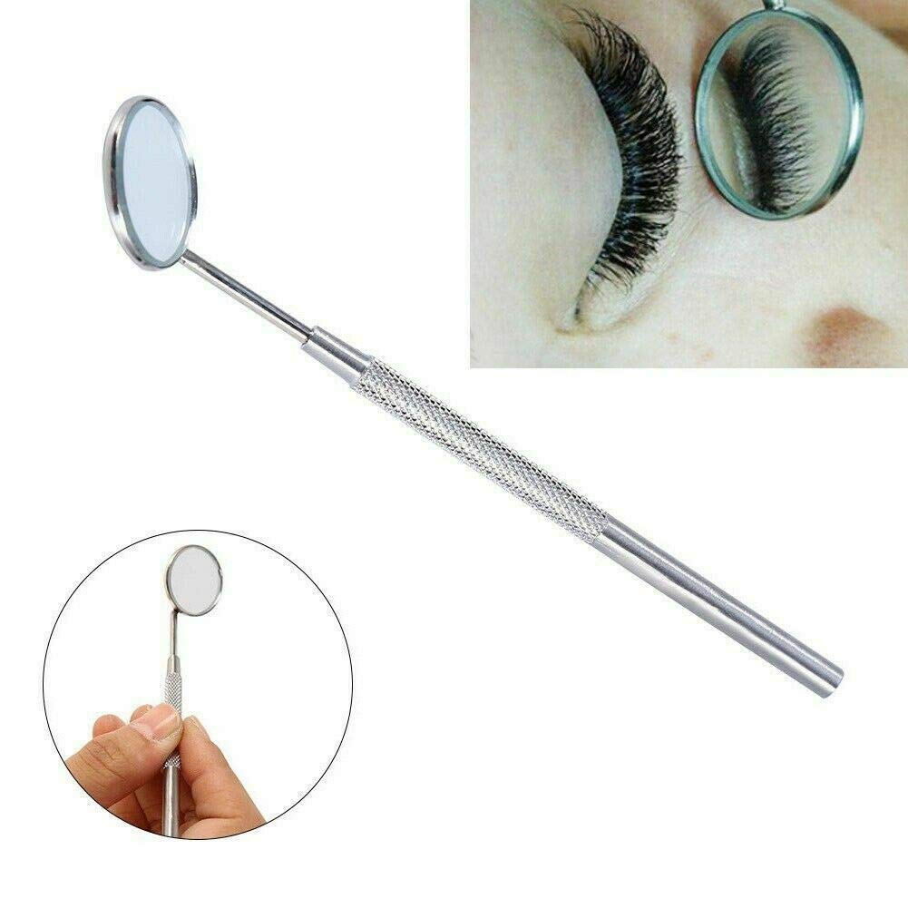 Wimpernspiegel & Pinzette Set Für Wimpern-Lifting – Mit Trennkamm, Aus Chirurgischem Edelstahl