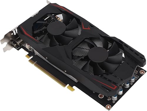 Miniatura 8 de GTX550Ti - Tarjeta gráfica para juegos de 3 GB, tarjeta gráfica PCI Express 2.0 GDDR5 de 192 bits, con interfaz DVI VGA, ventilador de refrigeración
