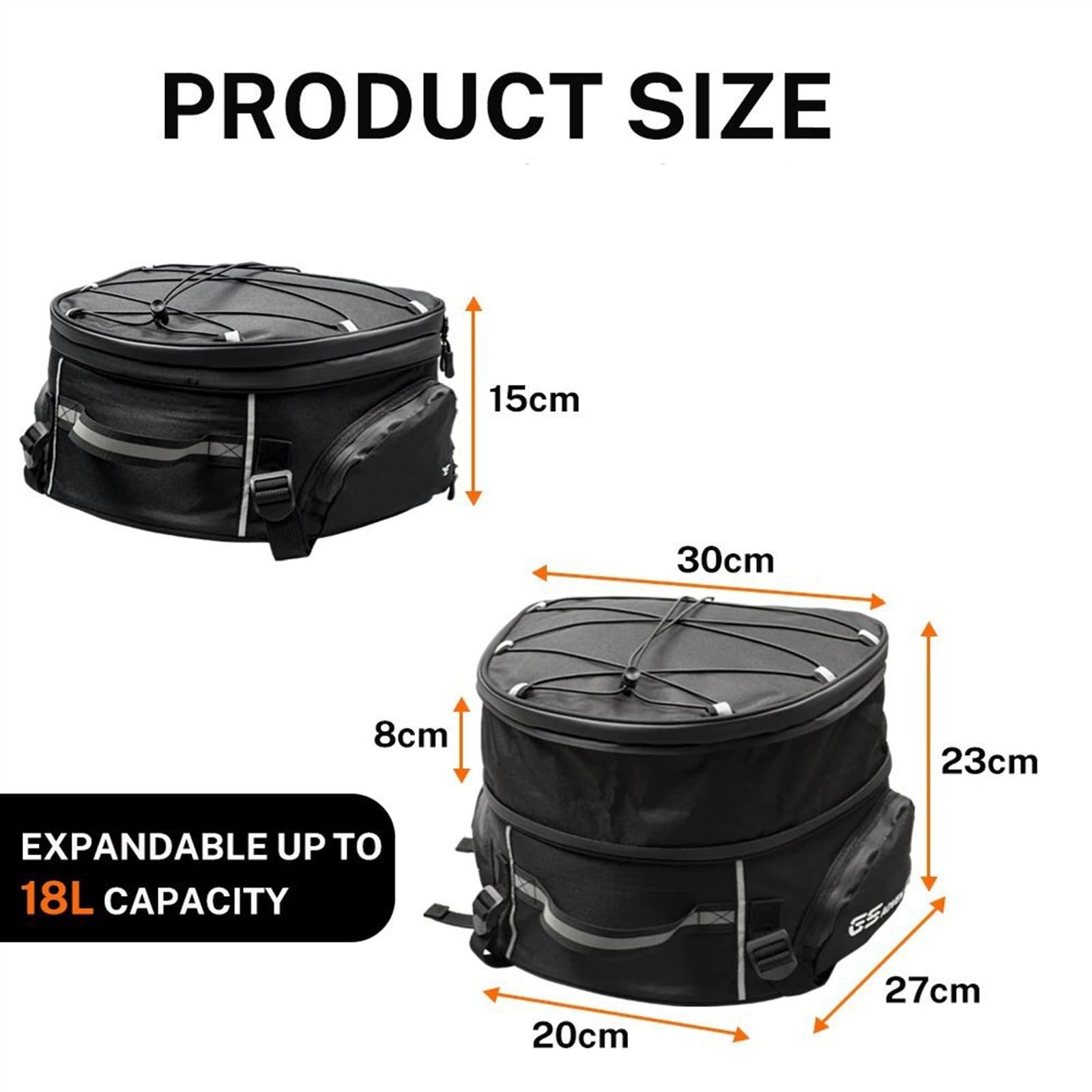 Bolsa Almacenamiento Trasero Para África Para Twin Para CRF1000L Para NC700 Bolsas Para Motocicletas Traseras Para Equipaje