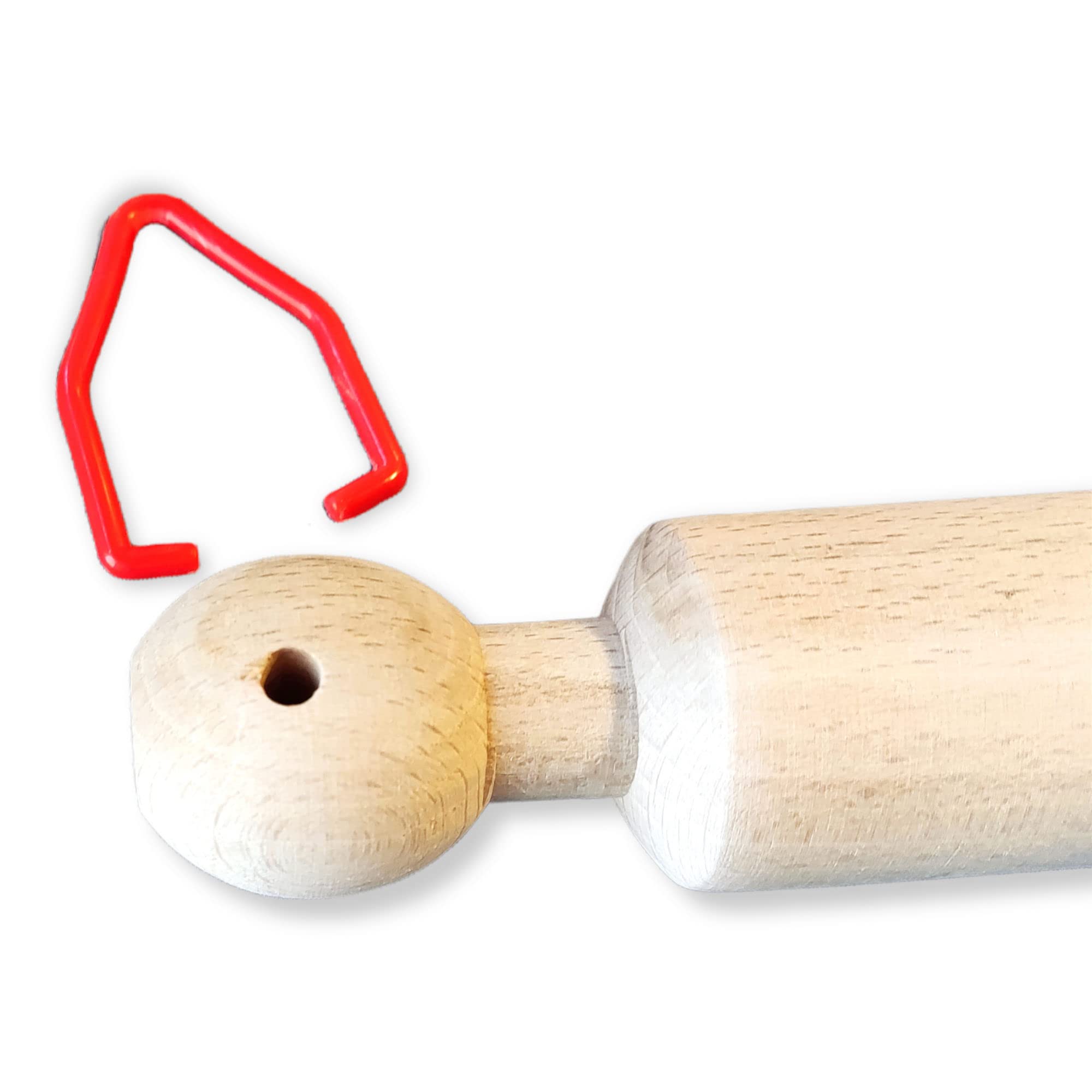 Regali nonna compleanno Mattarello legno Mattarello decorativo piccolo 40 cm Idea regalo di Natale o Festa dei nonni da cucina con decorazioni inciso a laser (Per Nonna)