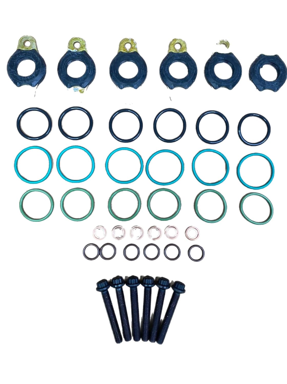 Injector ORings Kits for Detroit DD15 Diesel A4600700987 Automotive