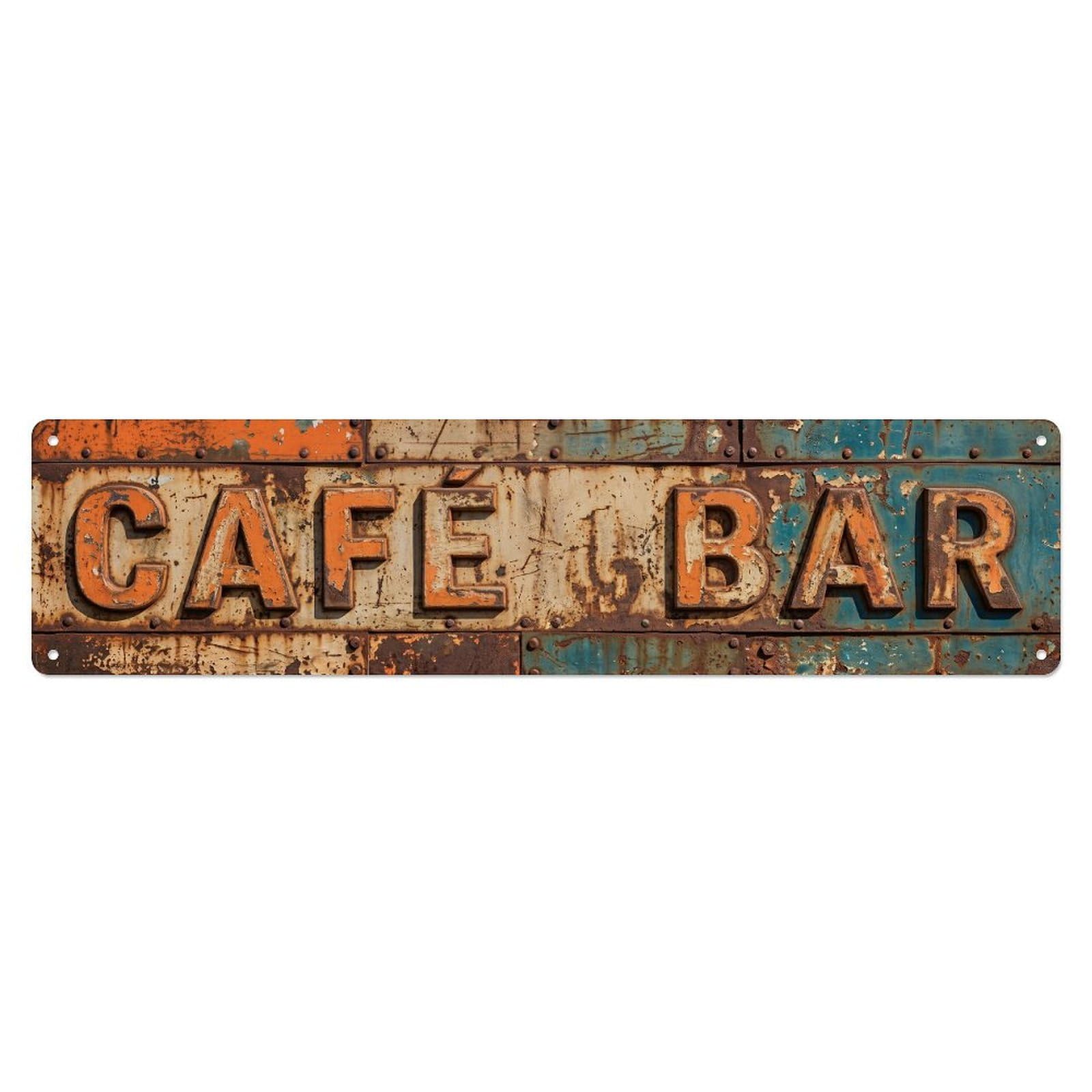 Coffee Bar Retro French Metal Tin Sign