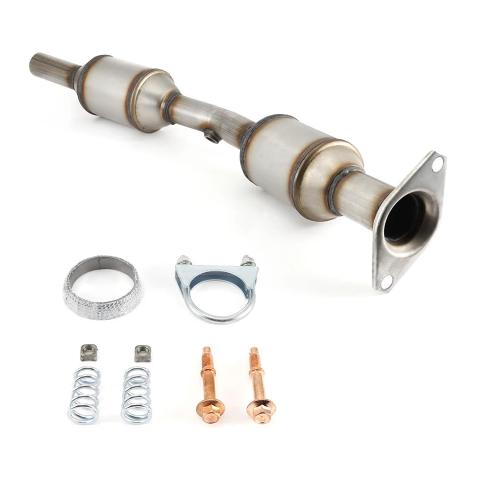 katalizator akcesoria Katalizator filtr Katalizator pasujący do Toyoty Prius 1.5L 2004-2009, pasuje do Prius 1.8L 2010-2015, części samochodowe(For 04-09 no sensor)
