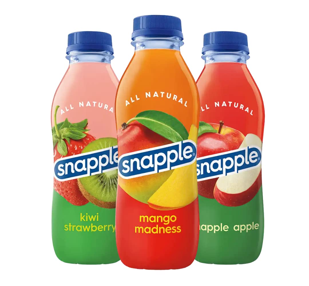 Snapple Juice Drink Variety Pack, All Natural, 20 fl. oz. (9 Count