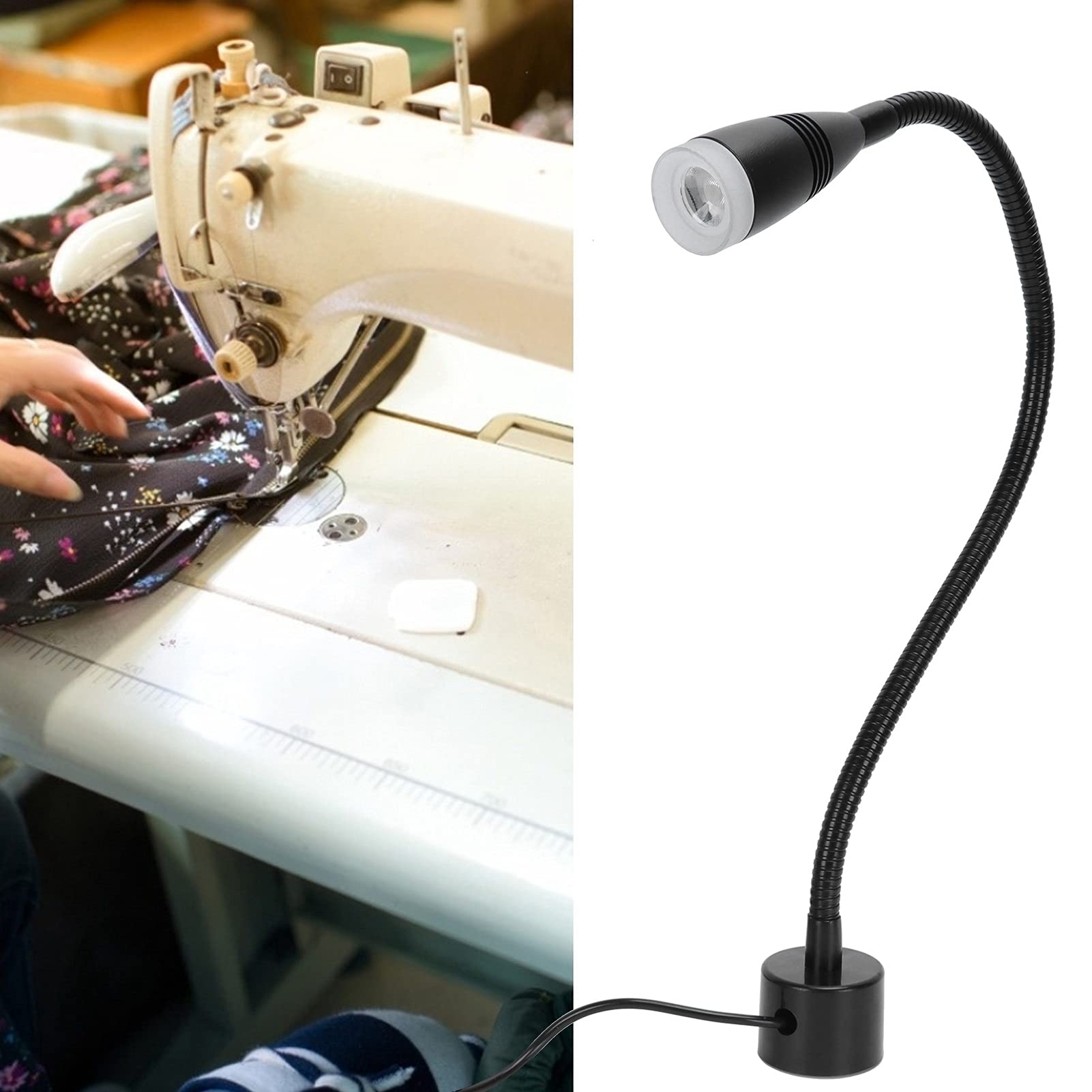 Lampe de travail à LED, lampe universelle pour machine-outil en aluminium haute luminosité étanche pour tour(Traduire)