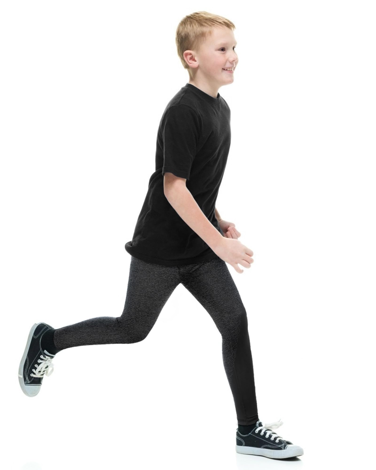 Condition photo showing New/Like New for Roadbox 2 Pack Boys Compression Pants Leggings Base Layer Underwear Youth Quick Dry Spandex Tights Running Football