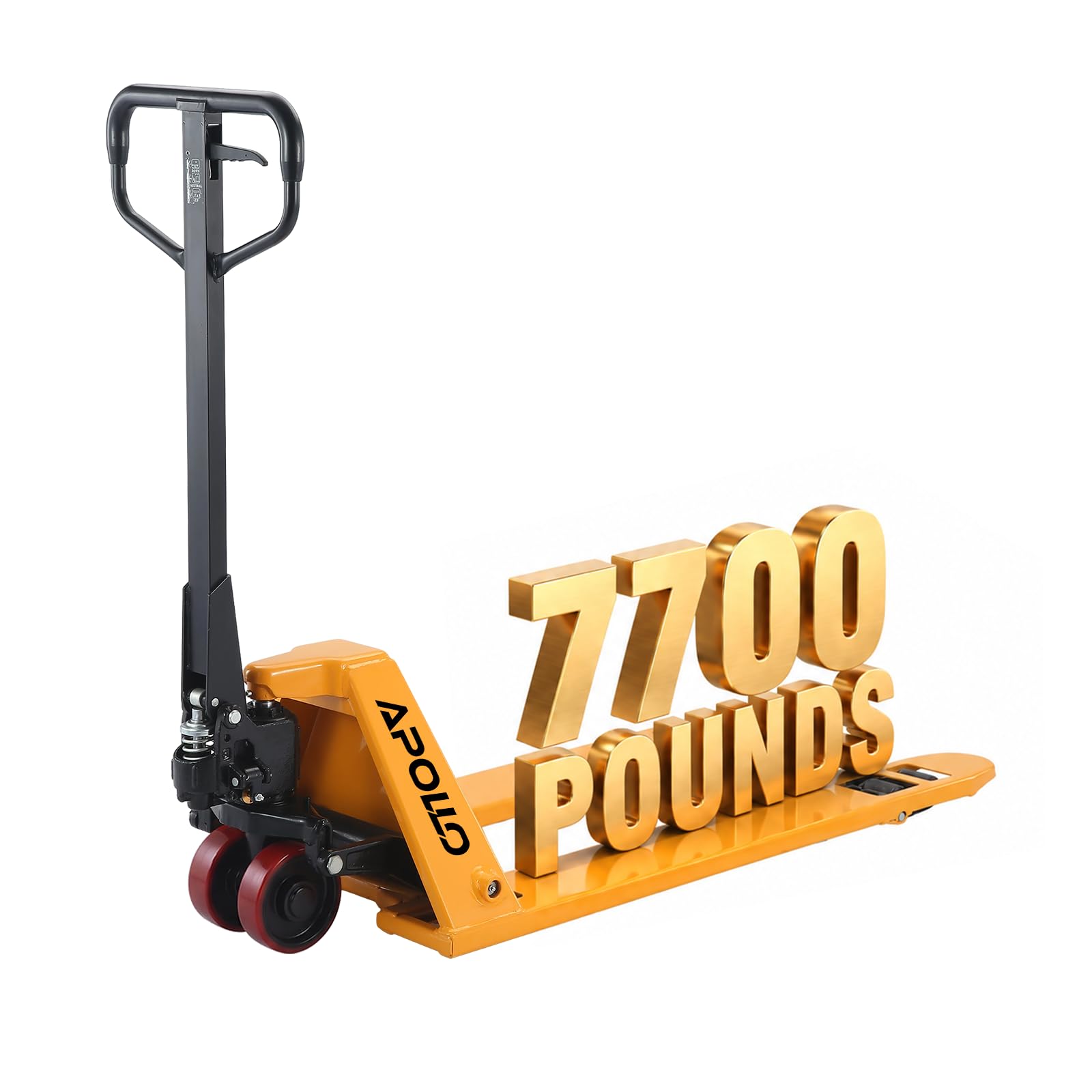 APOLLOLIFT Pallet Jack 7700lbs Capacity, 48" L×27" W Standard Forks