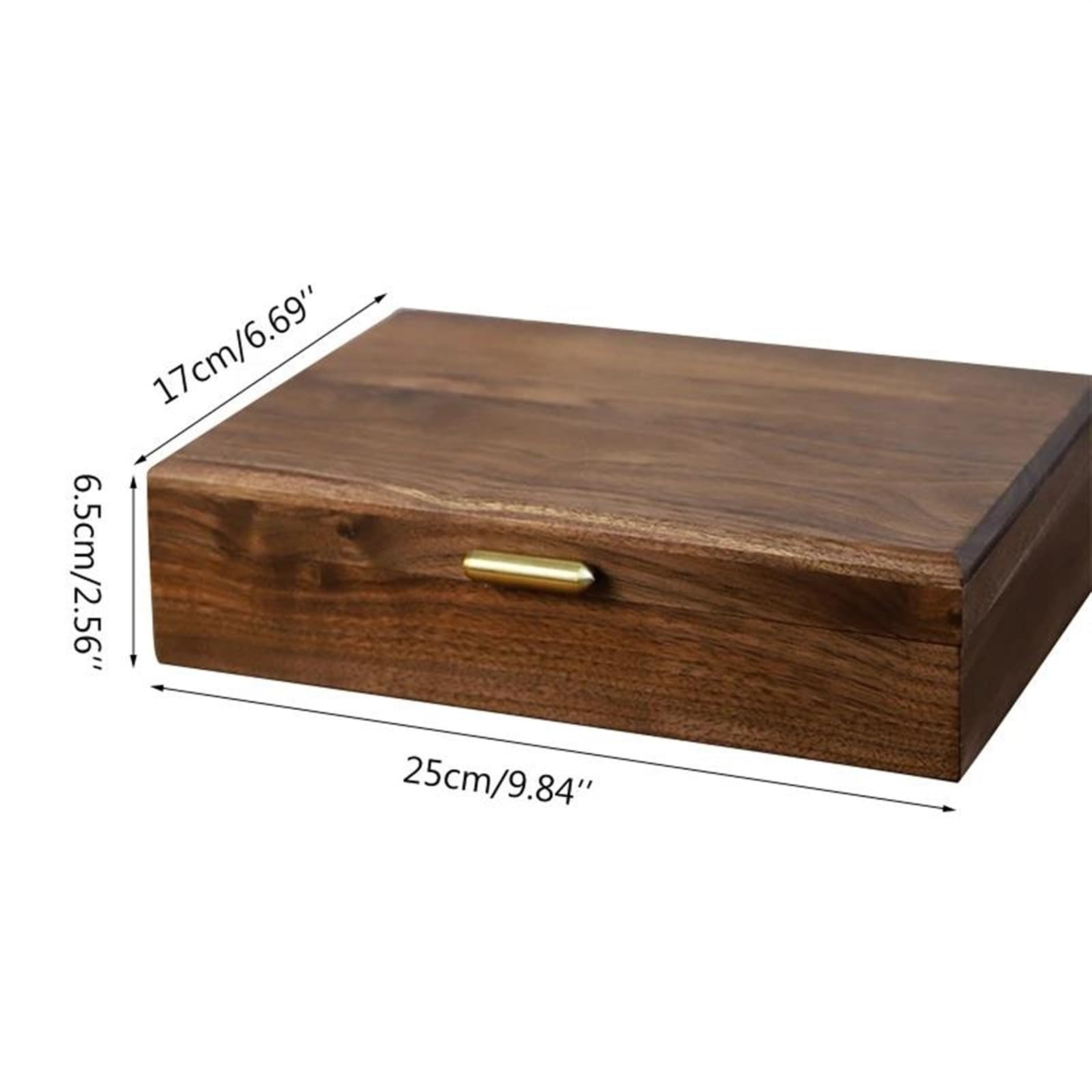 Caja De Madera para Anillos, Joyero, Expositor De Pendientes, Anillos, Pulseras Y Collares, Ideal para Mujeres.（A）