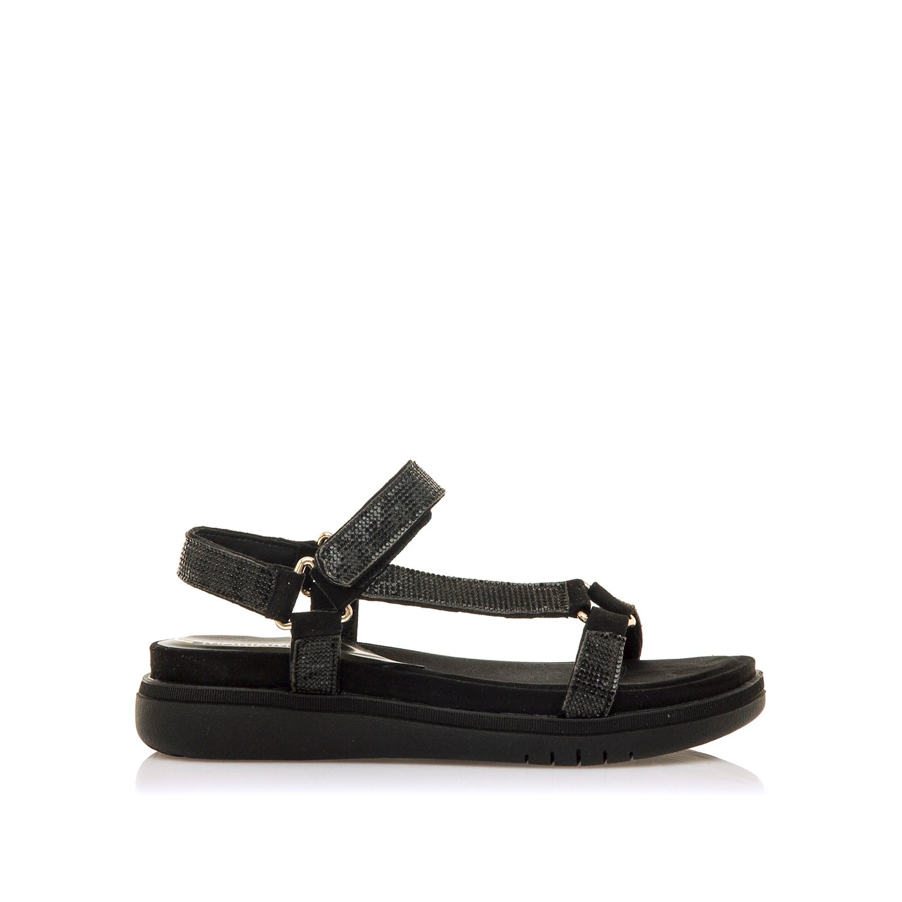 MARIAMARE Women's 68574 Sandal, Black/White, 6.5 UK