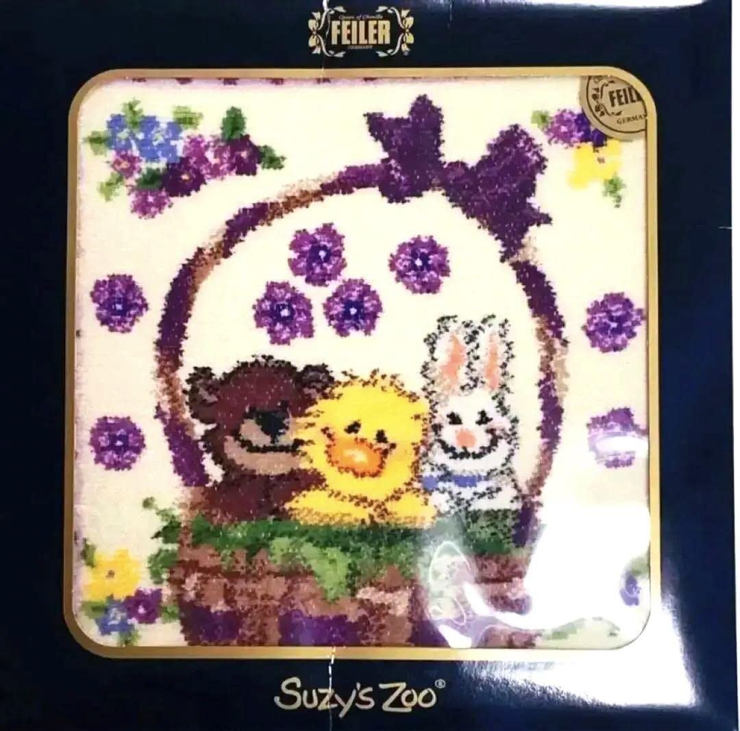 Amazon.co.jp: フェイラー スージーズー コラボ ハンカチ パープル  