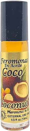 MAGICK SPACE Feromona de coco (coco feromnas en aceite) - Aceite de perfume enrollable de 0.3fl oz MAGICK SPACE Feromona de coco (coco feromnas en aceite) - Aceite de perfume enrollable de 0.3fl oz