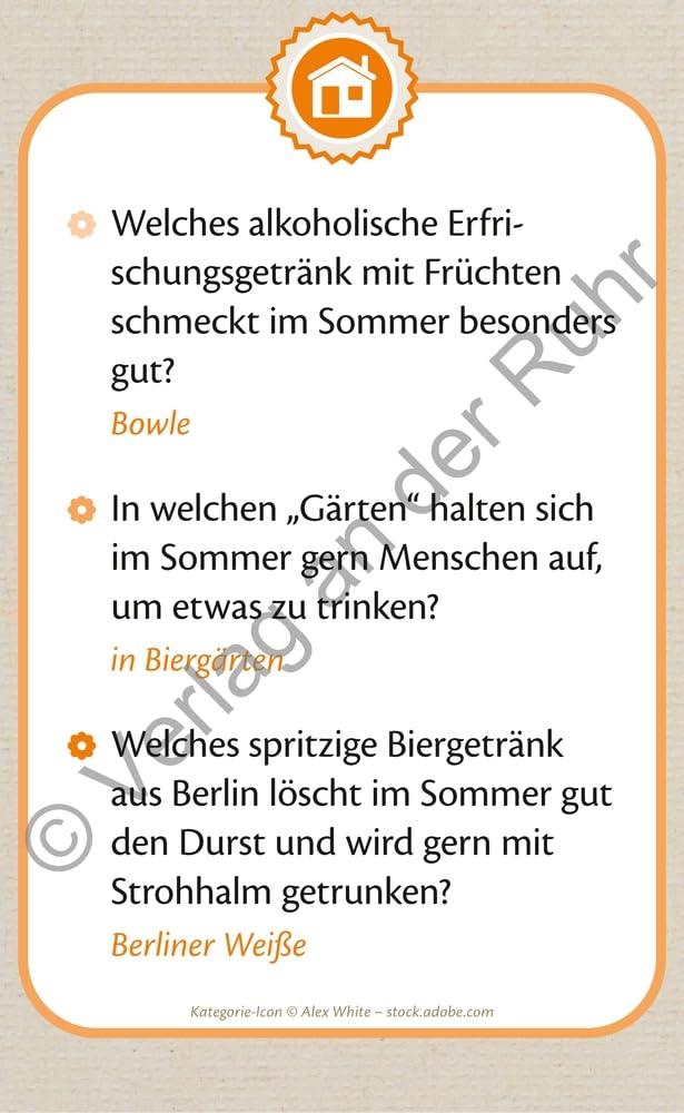 Die große Quizbox für Senioren: Ein Kartenspiel-Set zu lebensweltorientierten Themen in drei Schwierigkeitsstufen
